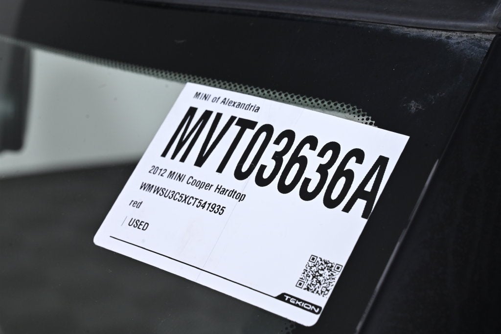 2012 MINI Cooper Base