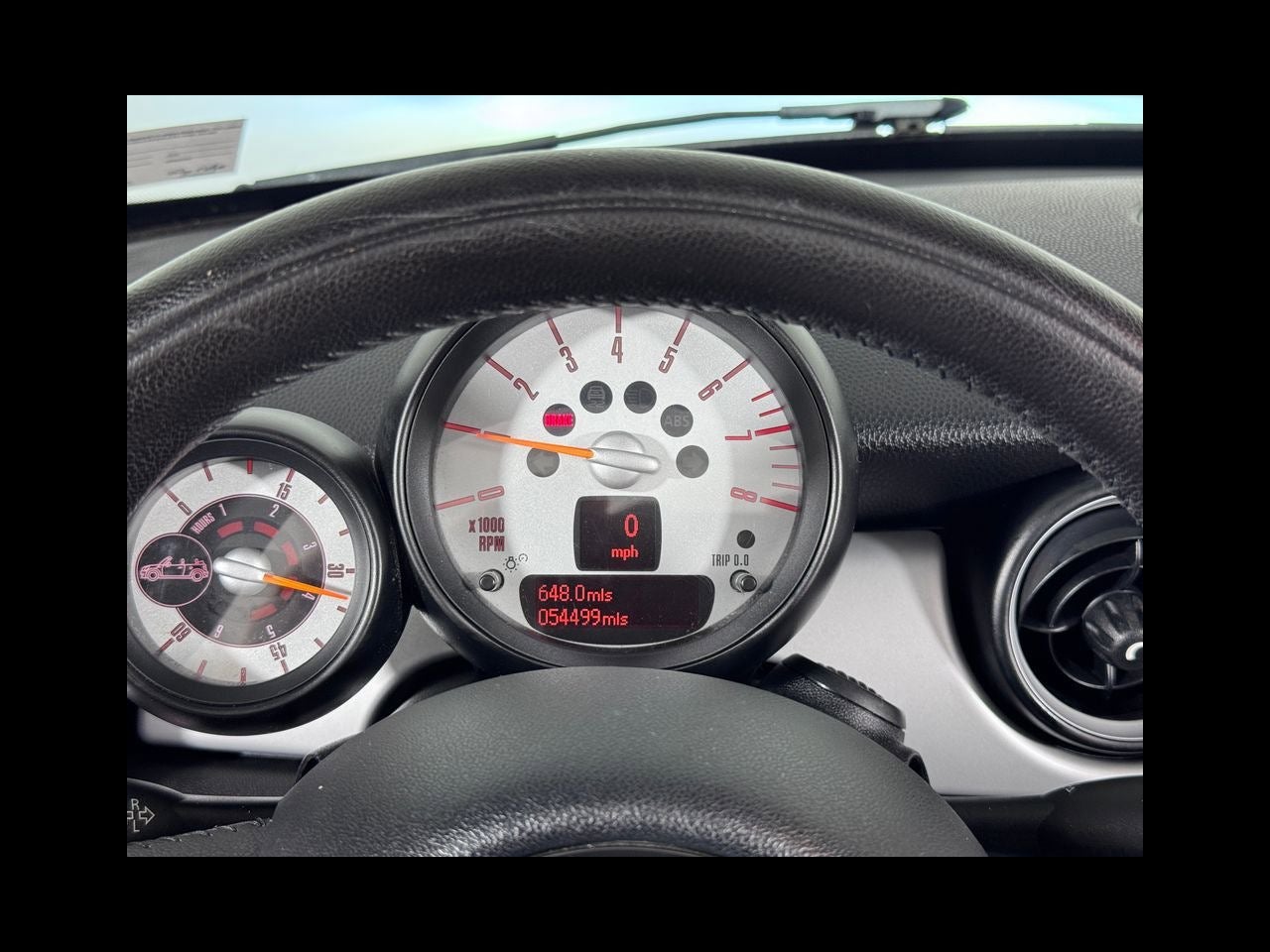 2012 MINI ROADSTER 2dr