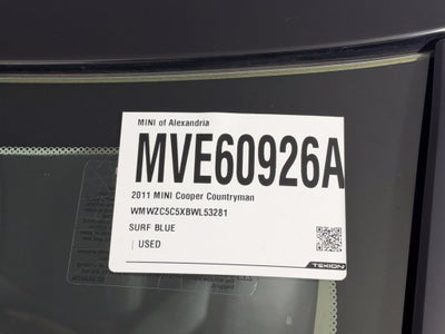 2011 MINI Cooper S Countryman ALL4