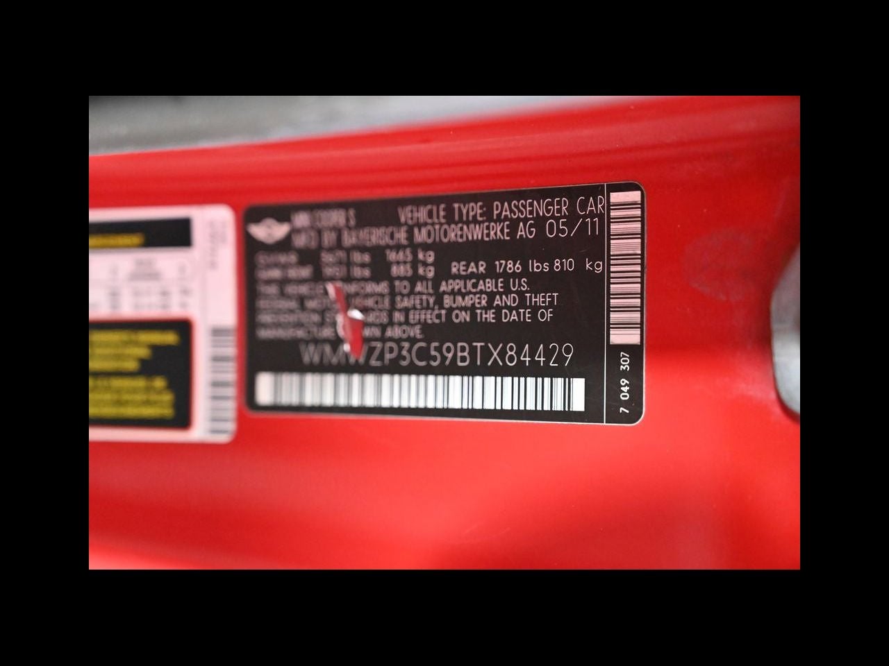 2011 MINI CONVERTIBLE s