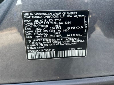 2023 Volkswagen Atlas 3.6L V6 SE w/Technology