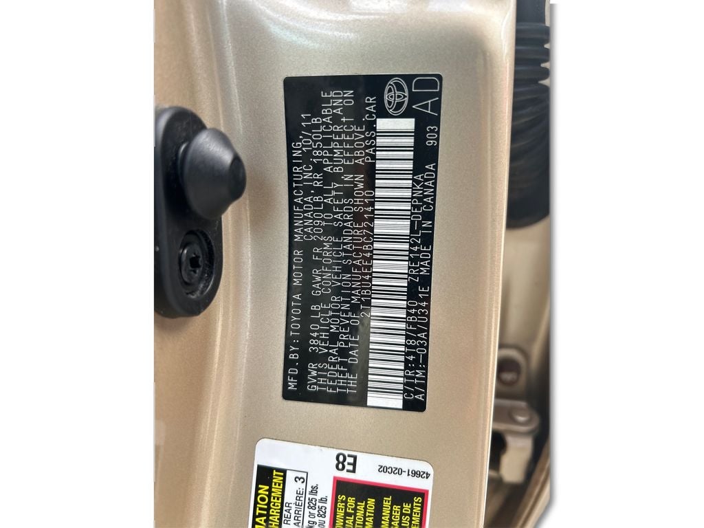 2011 Toyota Corolla LE