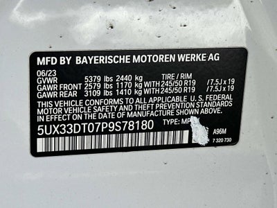 2023 BMW X4 xDrive30i AWD