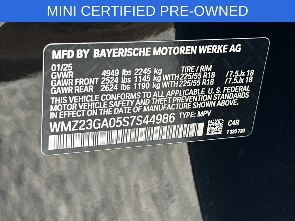 2025 MINI Cooper S Countryman Signature Plus