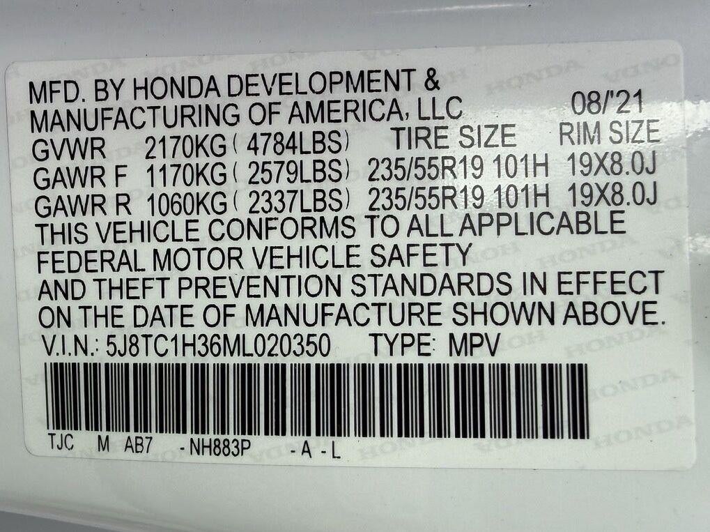 2021 Acura RDX Base