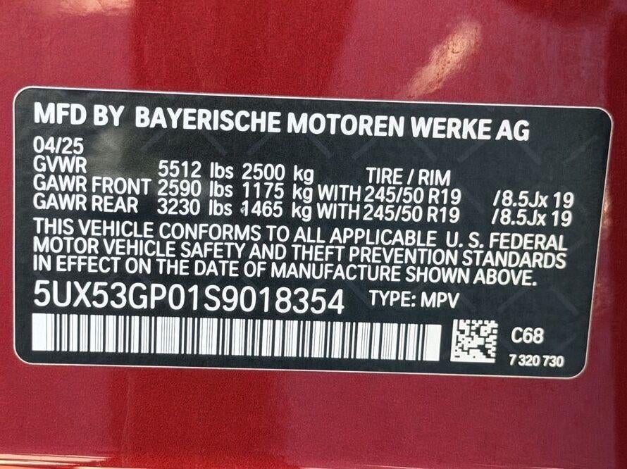 2025 BMW X3 30 xDrive