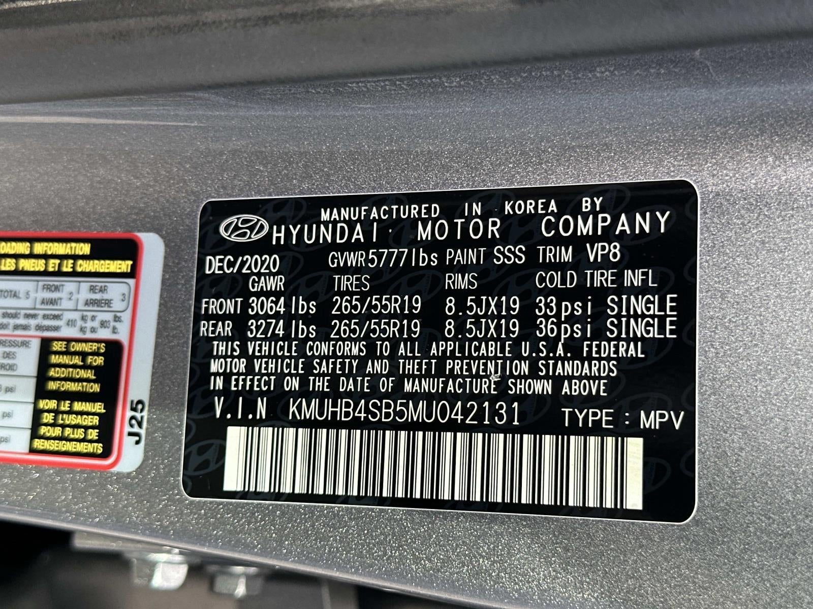 2021 Genesis Gv80 2.5T