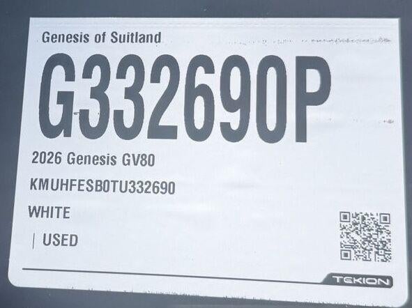 2026 Genesis GV80 2.5T