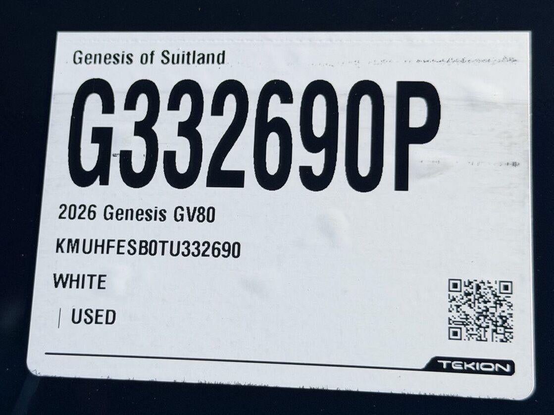 2026 Genesis GV80 2.5T