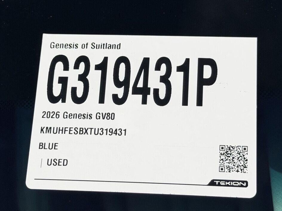 2026 Genesis GV80 2.5T