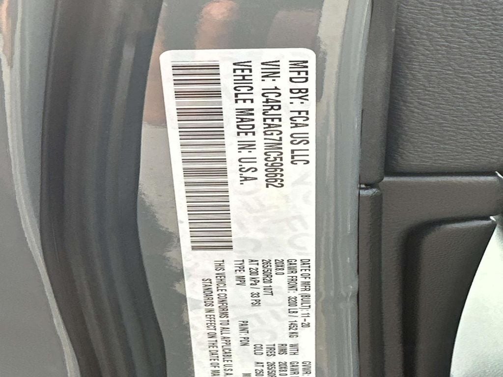 2021 Jeep Grand Cherokee Laredo X