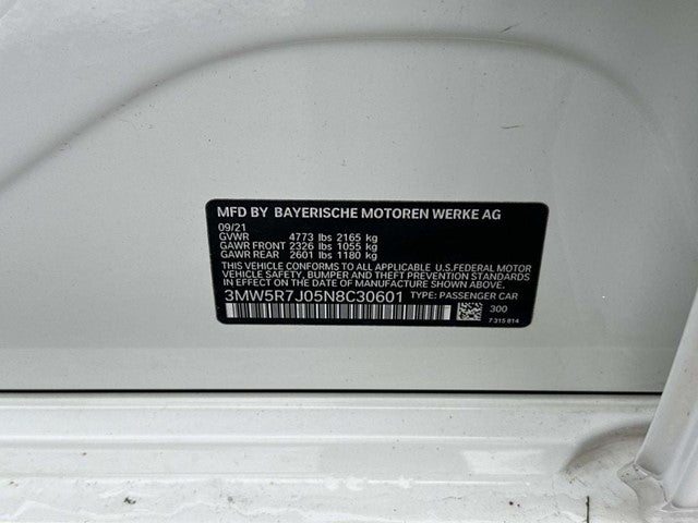 2022 BMW 3 Series 330i xDrive