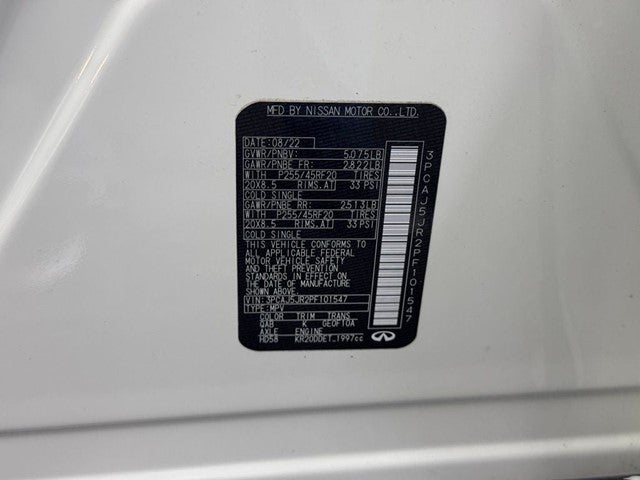 2023 INFINITI QX55 LUXE