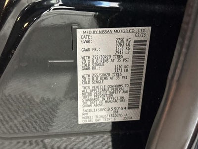 2023 INFINITI QX60 LUXE