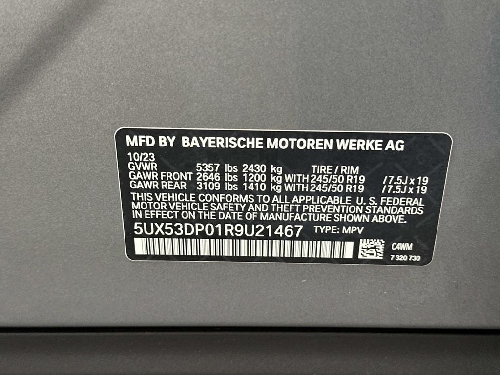 2024 BMW X3 xDrive30i