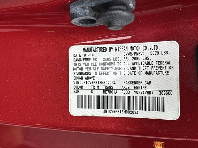 2014 INFINITI Q60 Base