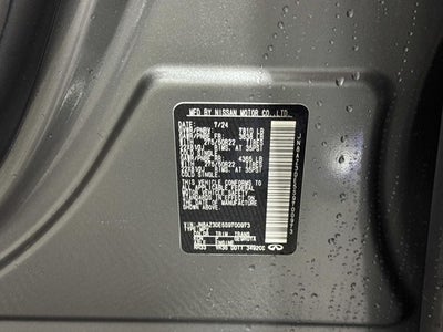 2025 INFINITI QX80 SENSORY