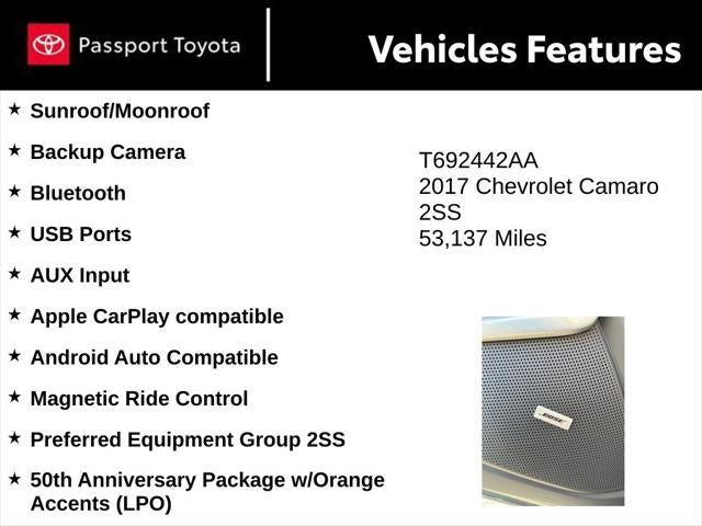 2017 Chevrolet Camaro SS 2SS