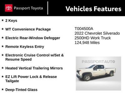 2022 Chevrolet Silverado 2500HD Work Truck