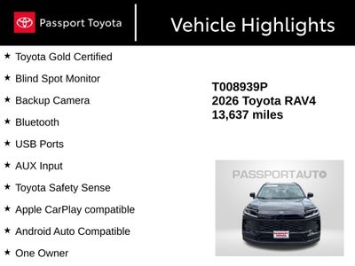 2026 Toyota RAV4 LE