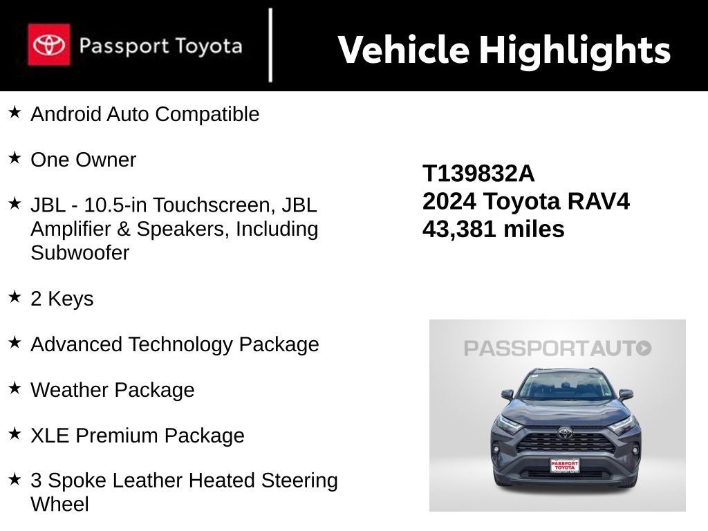 2024 Toyota RAV4 XLE Premium