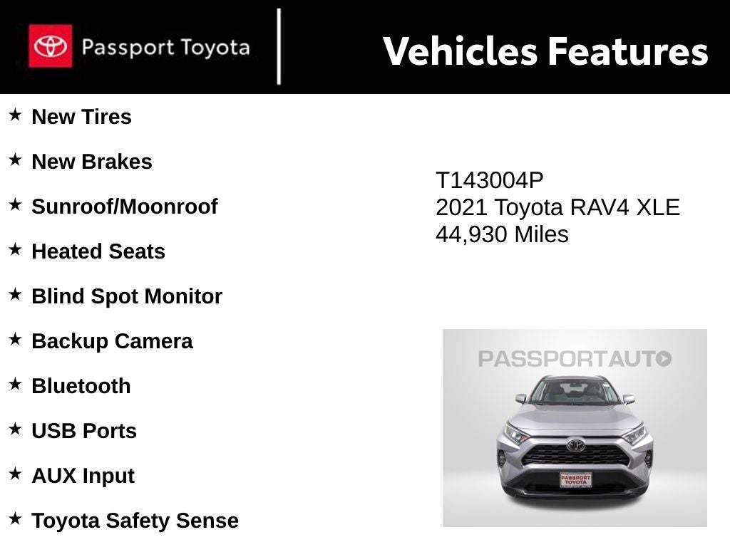 2021 Toyota RAV4 XLE