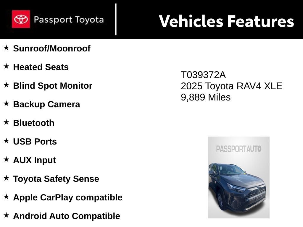 2025 Toyota RAV4 XLE