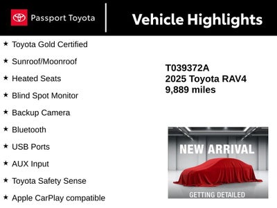 2025 Toyota RAV4 XLE