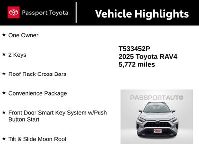 2025 Toyota RAV4 XLE