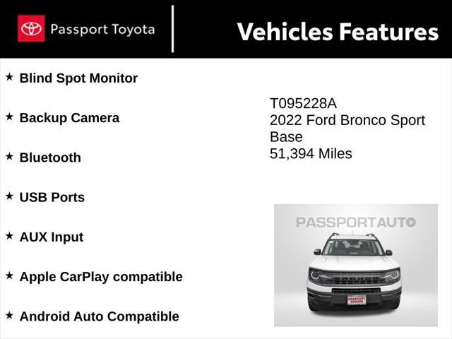 2022 Ford Bronco Sport Base