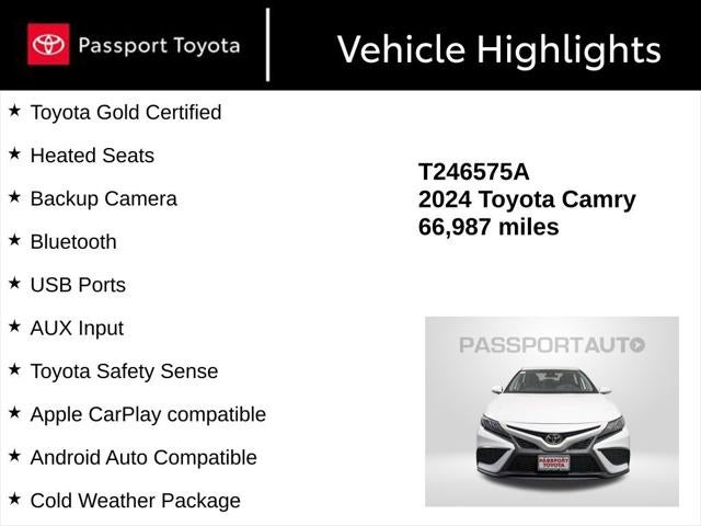 2024 Toyota Camry SE