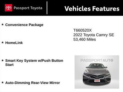 2022 Toyota Camry SE