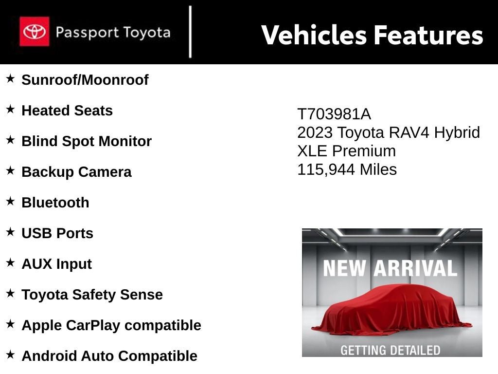 2023 Toyota RAV4 Hybrid XLE Premium
