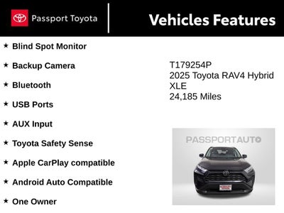 2025 Toyota RAV4 Hybrid XLE