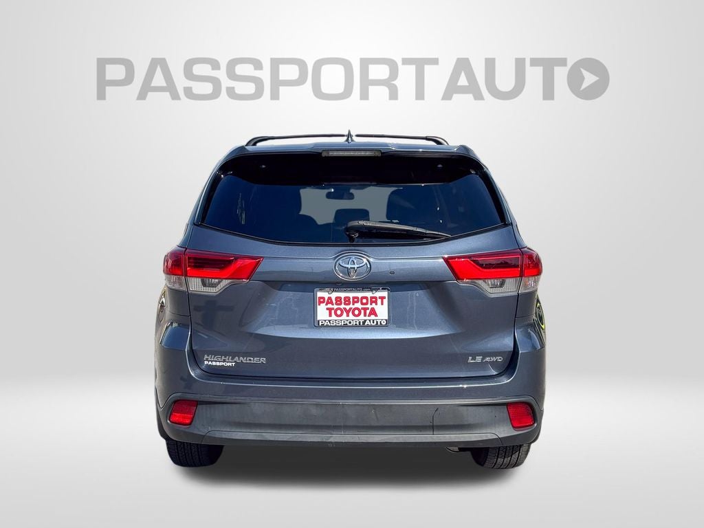 2019 Toyota Highlander LE Plus