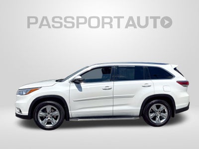 2015 Toyota Highlander Limited Platinum V6