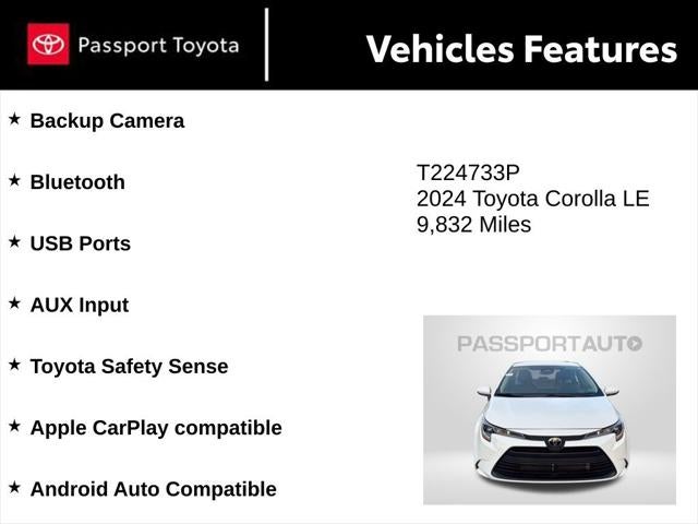 2024 Toyota Corolla LE