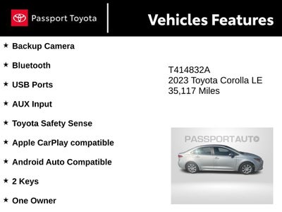 2023 Toyota Corolla LE