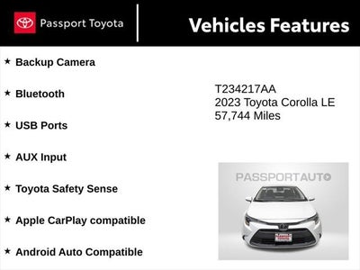 2023 Toyota Corolla LE