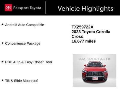 2023 Toyota Corolla Cross XLE