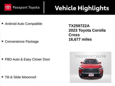 2023 Toyota Corolla Cross XLE