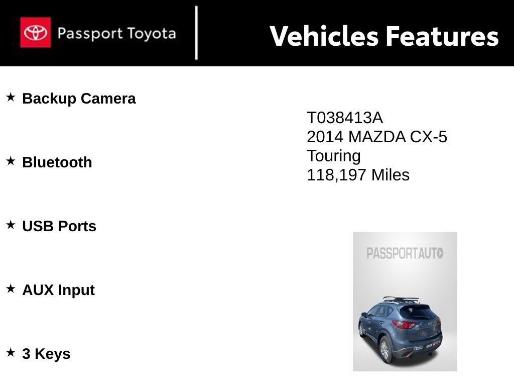 2014 Mazda Mazda CX-5 Touring