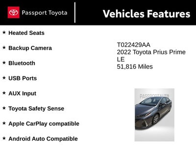 2022 Toyota Prius Prime LE