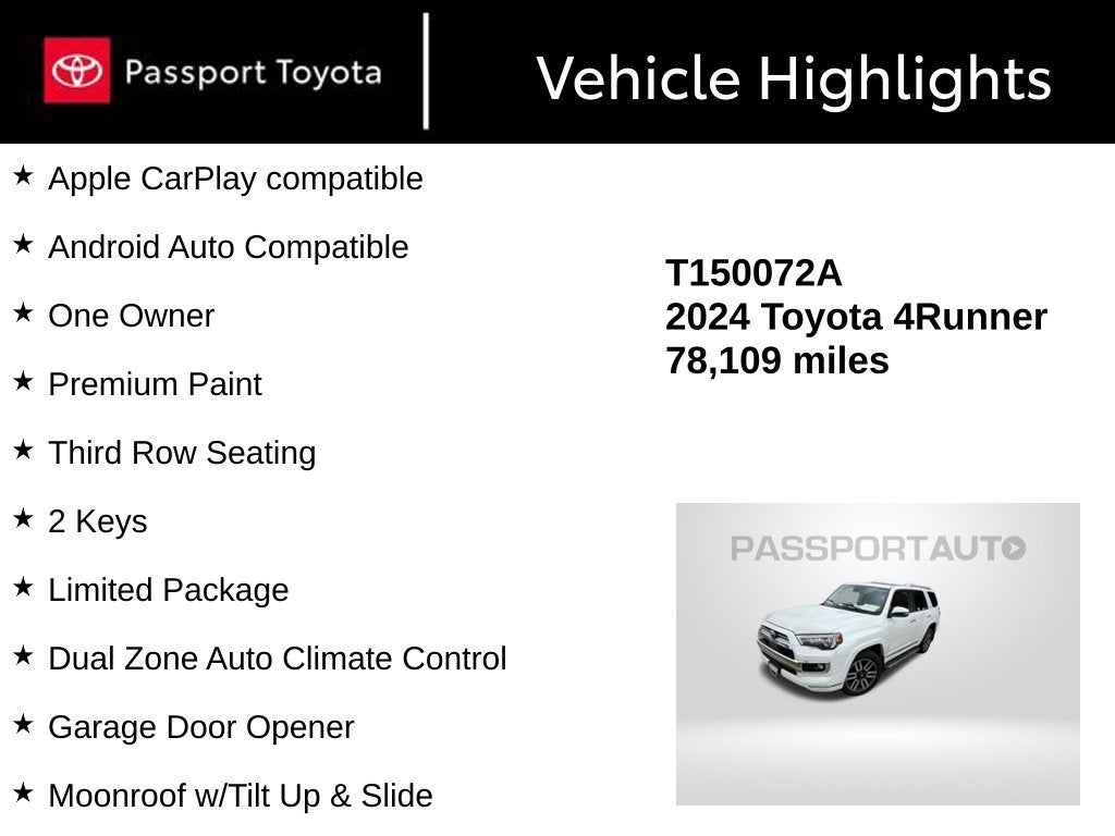 2024 Toyota 4Runner Limited