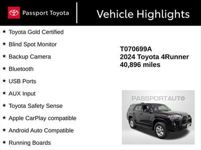 2024 Toyota 4Runner SR5