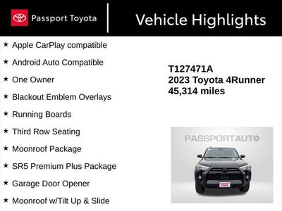 2023 Toyota 4Runner SR5 Premium