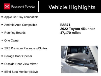 2022 Toyota 4Runner SR5 Premium