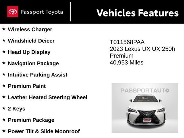 2023 Lexus UX 250h Premium