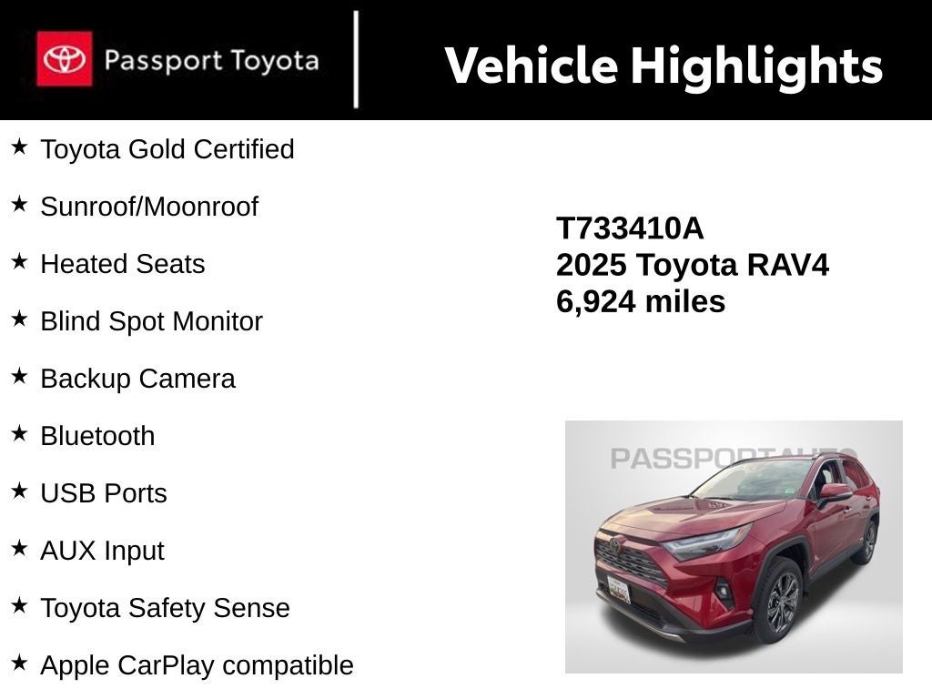 2025 Toyota RAV4 Hybrid Limited