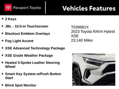 2023 Toyota RAV4 Hybrid XSE